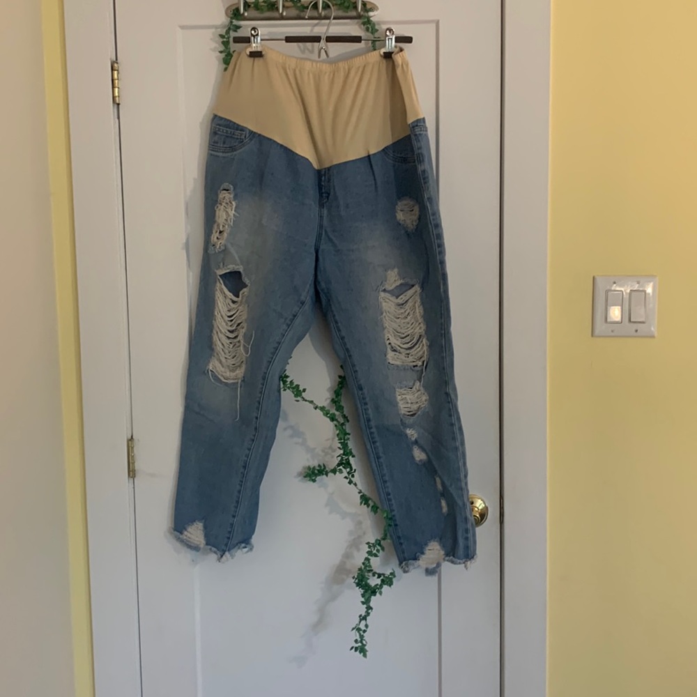 MATERNITY JEANS XXL SHEIN